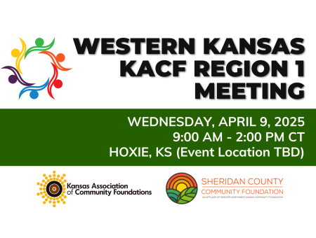 Regional meeting logo for western Kansas