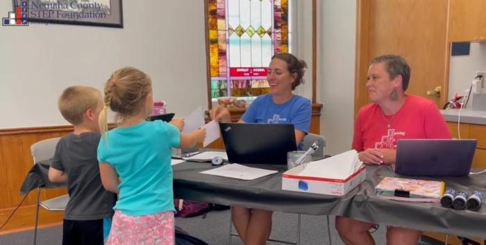 Children Give in Nemaha Co.