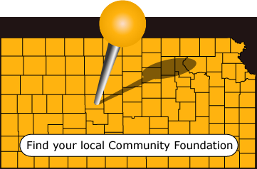 Find your local Community Foundation (Kansas map)